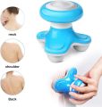 Mini Handheld Massager | Portable Electric Vibrating Body Massager with LED Light | Battery Operated Massage Device for Head, Neck, Back, Arms, Hands & Legs. 