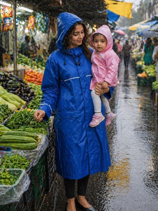 UrbanDry Ladies Raincoat – Stylish & Durable