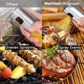 Barbecue Glass Mixing Condiment Bottle Vinegar Soy Sauce Spray Oiler Seasoning Condiment Bottle kitchen set Oil Dispenser.