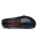 New Moccasins Women Flats Autumn sneakers Women Loafers Genuine Leather Female Shoes Slip On Ballet Bowtie Women Shoes Big Size.