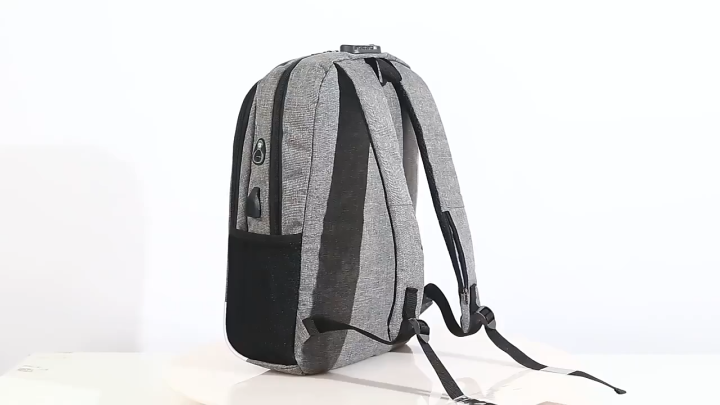 SHEMOSHI Anti-Theft Laptop Backpack with USB Charging Port | 16.5" Inch Laptop Waterproof College Bag for Men & Women | Business Travel Bag with Combination Lock & Charging Cable