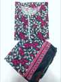 Cotton 2 piece suit new latest design fabric soft lawn cotton random colour random colour. 