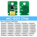 MC-G02 Maintenance Box Chip For Canon PIXMA G2160 G3160 G1220 G2260 G3260 G1420 G2420 G2460 G3420 G3460 G1520 G2520 2560 Printer. 