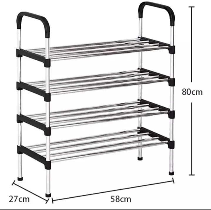 Folding%20Shoe%20rack%20Shoe%20organizer%204%20Layer%20steel%20shoe%20Rack%20china%20-%20Image%203