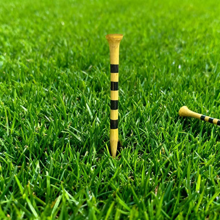 50%20Pcs%20Bamboo%20Golf%20Tees%202-3/4''%203-1/4"%20More%20Durable%20Stable%20Black%20Red%20stripes%20Ball%20Tee%20Dropshipping%20-%20Image%204
