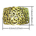 1 Disorganized Line Buckle, Retro Fashion Western Men's Novelty Belt Buckle, Viking Style Can Be Matched With Any Style Belt, Se. 