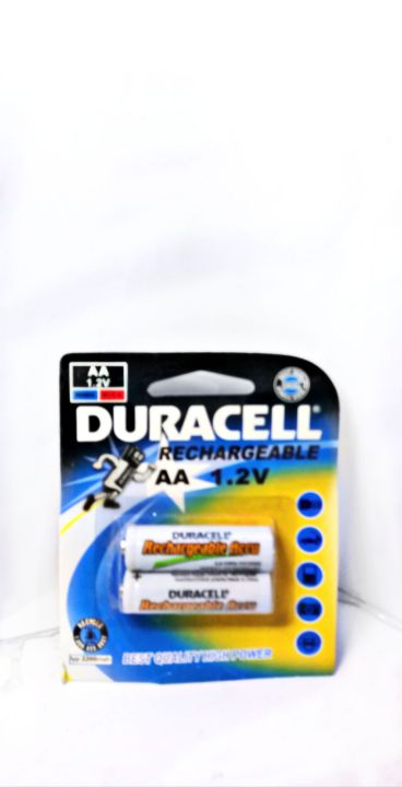 Duracell Rechargeable  2200 mah AA1.2v