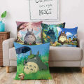 Cute Cartoon T-TOTOROS Pillowcase Home Decorations Decorative Sofa Cushions Cover for Sofa Living Room Decoration Anime Pillow.
