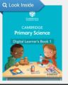 Cambridge primary science book 1. 