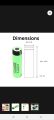NCR 18650 lithium battery cell lithium rechargeable battery 2500 mAh made in Japan. 