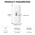 Tuya Zigbee or WiFi Temperature Humidity Sensor Home Connected Thermometer Compatible With Smart Life Alexa  Assistant. 