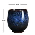 Japanese Style Ceramic Tea Cup Kiln Transformation Espresso Cup Porcelain Kung Fu Teacup Pottery Coffee Mug Wine Drinkware.
