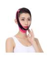 Face Lifting Belt Elastic Face Slimming Bandage V Line Face Shaper Women Chin Cheek Lift Up Belt Facial Anti Wrinkle Strap Face Care Slim Tools (Pink). 