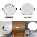 10pcs Spotlights LED Ceiling Downlight AC 220V 21W 18W 15W 12W 9W Recessed Round Lamp Spot LED Dowm Light Hidden Indoor Lighting. 