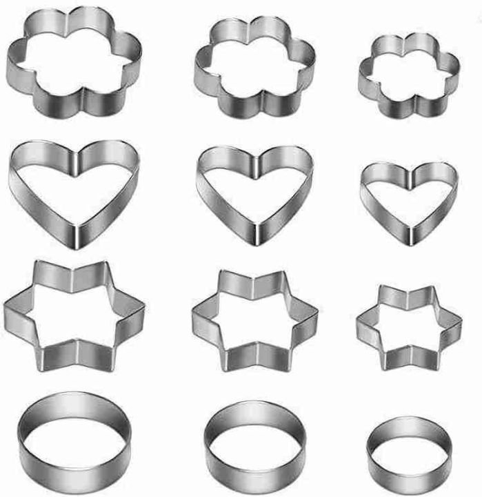 Stainless%20Steel%20Cookie%20Cutter%2012pcs%20pack%20,%20round,%20star,%20flower,%20&%20Heart%20Shaped%20-%20Image%209