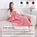 NEW USB Warmer Blankets Winter Shawl Heated Blanket Washable Thermal Heated Blanket Body Thicker Heater Bed Warmer Machine.