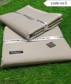 Men's Unstitched Cotton Plain Al Akram brand suit. 