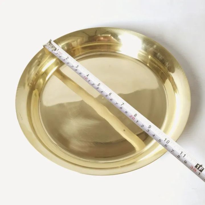 Brass%20Thaal/Plate%20(Hati-Paila%20Thaal)%2010.4%20inchs%20-%20Image%203