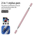 2 In 1 Universal pen Cellphone Tablet Capacitive Touch Pencil For Iphone Samsung Universal Android Phone Drawing Screen Pencil. 