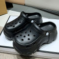 Chunky Platform Clogs Sandals Women Summer Soft Thick Bottom Beach Garden Shoes Woman Slide Non Slip EVA Wedge Slippers.