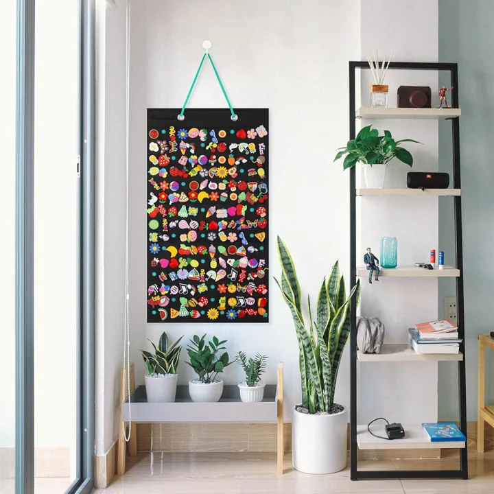 Shoe%20Charms%20Organizer%20With%20180%20Holes,%20Hanging%20Shoe%20Charm%20Holder,%20Shoe%20Decoration%20Clog%20Charms%20Display,%20Collection%20Holder%20-%20Image%205