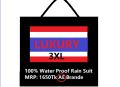 BIKER RAINCAOT HEAVY MULTIFUNCTIONAL HOT SEALING 100%WATERPROOF HEAVY LONG PART WITH FASHIONABLE TOUSER.
