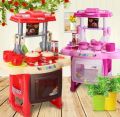 Kitchen Set Children Cooking Play Kitchen Toys Pretend & Play Baby Kids Home... 