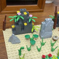 10PCS Mountains Hills MOC Building Blocks Toys Compatible City Accessories Model Blocks DIY Toy Parts for Kids Boys . 