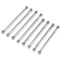 Metal Pull Rod Ball Head Link Rod Linkage For MN128 MN86S MN86 G500 1/12 RC Car Accessories Upgrade Partsde Parts.