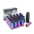 20PCS Iron colorful Car Modification Wheel Nuts Lug Nuts Bolts M12x1.5 M12x1.25 For KIA Lincoln Suzuki. 