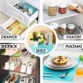4PCS EVA Waterproof Refrigerator Liner Mat Washable Mildew Kitchen Pad Anti-oil Cabinet Drawer Placemat Heat-insulat Fridge Mat.