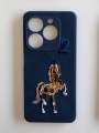 Infinix Smart 8/ Hot 40i/ Tecno Spark Go 2024 embroidered POLO Back cover. 