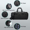 BANGE Sports Waterproof Duffel Bags With Shoe Compartment 21 Inch Gym Bag For Men With Wet and Dry Compartment Travel Bags Gym. 