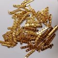 20 piece gold color 5/7/9 hole bar  spacer beads connector DIY jewelry findings accessories. 