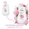 Dove Body Wash for Women Moisturizing Renew Peony & Rose Oil Cleanser All Skin 1L.