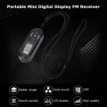 HanRongDa HRD-727 DSP FM Radio Portable Mini Design ABS Retro Digital Display Radio Portable LCD Display DSP FM Radio w/Earphone. 