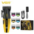 VGR Electric Hair Trimmers Professional 9000RPM Hair Clippers Rechargeable Haircut Machine Adjustable Barber Tool for Men V-285. 