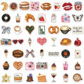 50PCS Pinterest Inspired Aesthetic Fun Graffiti Stickers DIY Luggage Speaker Water Cup Notebook Waterproof Stickers. 