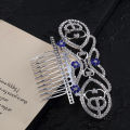 Fashion Crystal Charm Silver Color Twilight Bella's Hair Comb Headwear Hair ornament Bella combs Rhinestone Designed for Women. 