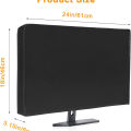 Multi-Size Computer Monitor Protector, Waterproof Dustproof Anti-Static, Full Body Silky HD Panel Cover.