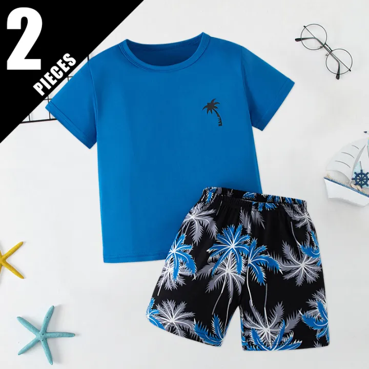 2-Piece%20Children's%20Summer%20Casual%20Minimalist%20Set%20for%20Boys%20and%20Girls,%20Comfortable%20Round%20Neck%20Short-Sleeved%20Top,%20Versatile%20Shorts%20-%20Image%207