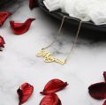 Customize Name Necklace, Name Chain, Name Necklace For Girls, Name Loket, Name Necklace Customize Naklace, Name Locket. 