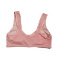 Wide Strap Front Open Nursing Bra - Cotton, Full Coverage, Non-Padded, Maternity, Sizes 32-40. 