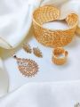 Chain Locket Tops Ring Bracelet. 