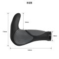 Bicycle Grips Comfy TPR MTB Cycling Ergonomic Soft Lock Mountain Bike Handlebar Casing Sheath Shock Absorption Hand Grips.