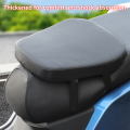 For Electric Vehicle Cushion Shock Absorbing Sunproof Waterproof Seat Cushion Motorcycle Heightened Thickening Cushion.