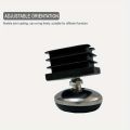 4Pcs Adjustable Furniture Leg Pads Threaded Horizontal Feet Table Chair Stoo Metal Legs For Furniture Table Legs For Furniture. 