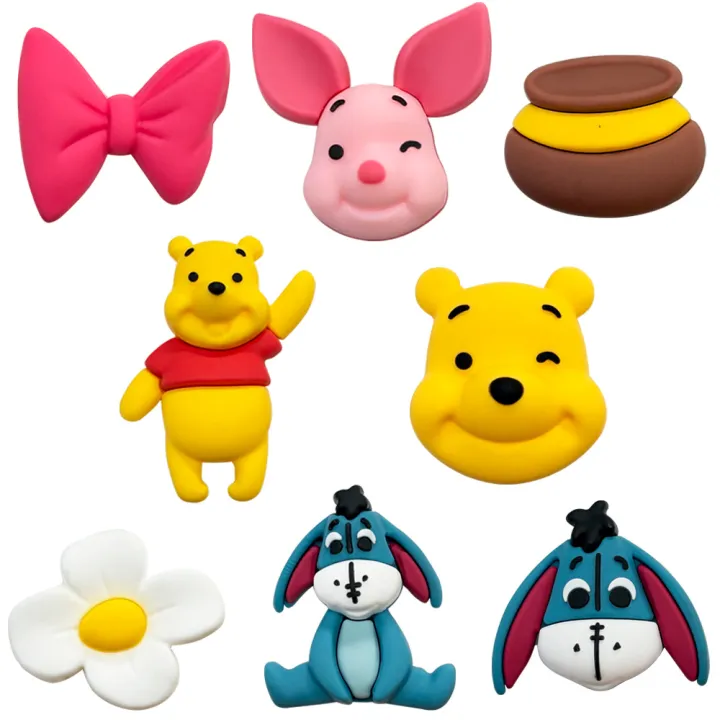 3D%20Pooh%20Bear%20Piglet%20PVC%20Shoe%20Charms%20Stereo%20Cartoon%20Bear%20Detachable%20Clog%20Shoe%20Decor%20Accessories%20DIY%20%20for%20Cartoon%20Fans%20-%20Image%202