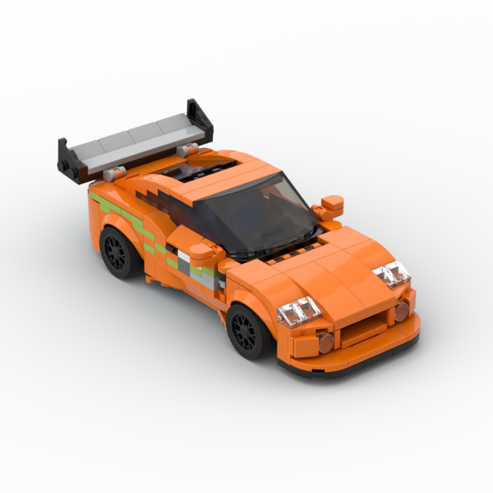 MOC%20Fast%20&%20Furious%20MK4%20370pcs%20Supra%20City%20Technical%20Car%20Sports%20Racing%20Vehicle%20Racer%20Building%20Blocks%20supercar%20Toy%20-%20Image%204