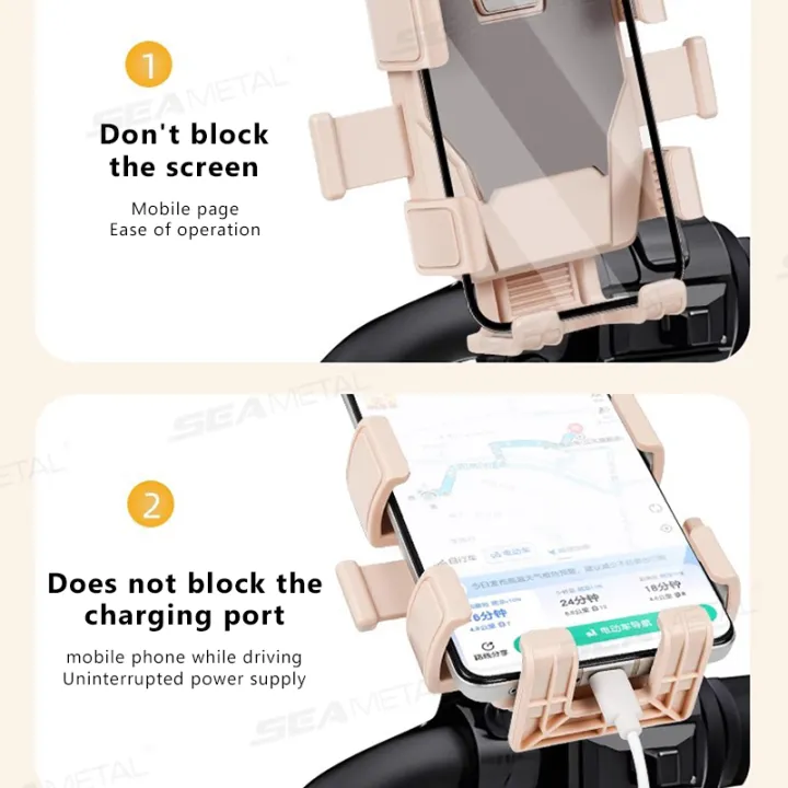 BLALION%20Motorcycle%20Mobile%20Phone%20Holder%20Stand%20Small%20Helmet%20Rainproof%20Sunshade%20Bicycle%20Outdoor%20Scooter%20Phone%20Clip%20Handlebar%20Mount%20-%20Image%205